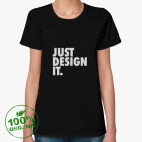 Женская футболка органик