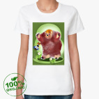 Женская футболка органик