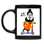 Кружка цветная UV-DTF