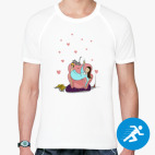 Мужская спортивная футболка