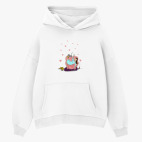 Толстовка худи оверсайз