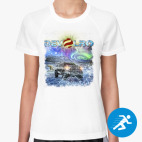 Женская спортивная футболка