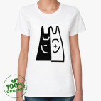 Женская футболка органик