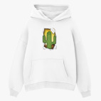 Толстовка худи оверсайз