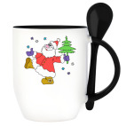 Кружка с ложкой