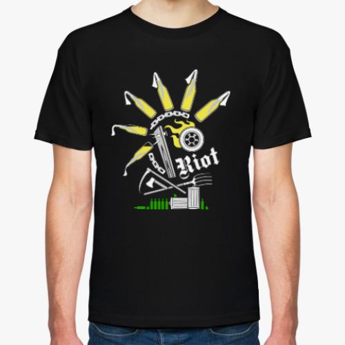 Футболка с принтом Бунтарь