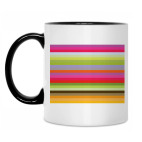 Кружка двухцветная