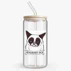 Банка с бамбуковой крышкой