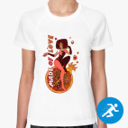 Женская спортивная футболка