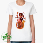 Женская футболка органик