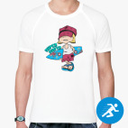 Мужская спортивная футболка