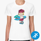 Женская спортивная футболка