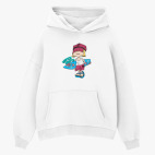 Толстовка худи оверсайз