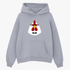 Толстовка худи оверсайз