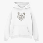 Толстовка худи оверсайз