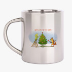 Кружка металлическая