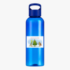 Прозрачная спортивная бутылка