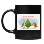 Кружка цветная UV-DTF