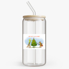 Банка с бамбуковой крышкой