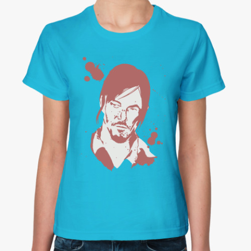 Женская футболка с принтом Daryl Dixon