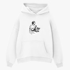 Толстовка худи оверсайз