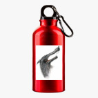 Металлическая бутылка 400 мл UV-DTF