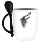 Кружка с ложкой