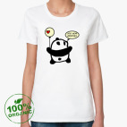 Женская футболка органик