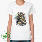 Женская футболка органик