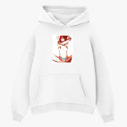 Толстовка худи оверсайз