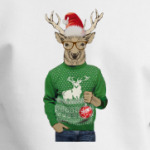 C Оленем новогодним