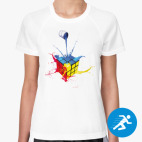 Женская спортивная футболка