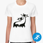 Женская спортивная футболка