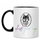 Кружка двухцветная