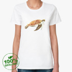 Женская футболка органик