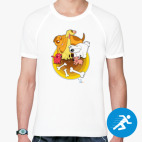 Мужская спортивная футболка