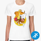 Женская спортивная футболка