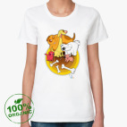 Женская футболка органик