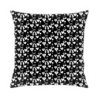 Подушка 35x35 см греция самолет девушка