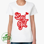 Женская футболка органик