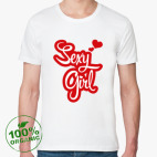 Мужская футболка органик