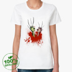 Женская футболка органик