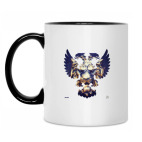 Кружка двухцветная