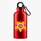 Металлическая бутылка 400 мл UV-DTF