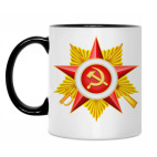 Кружка двухцветная