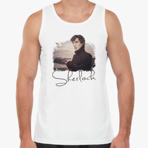 Майка с принтом The Science of Deduction