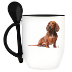 Кружка с ложкой