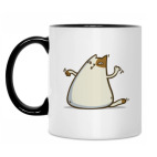 Кружка двухцветная