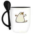 Кружка с ложкой