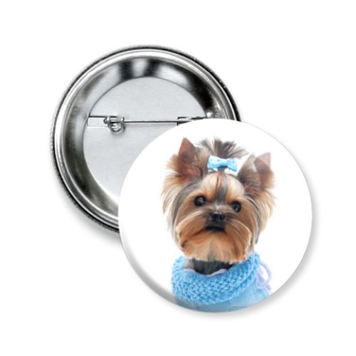 Значок 50мм с принтом Йорк